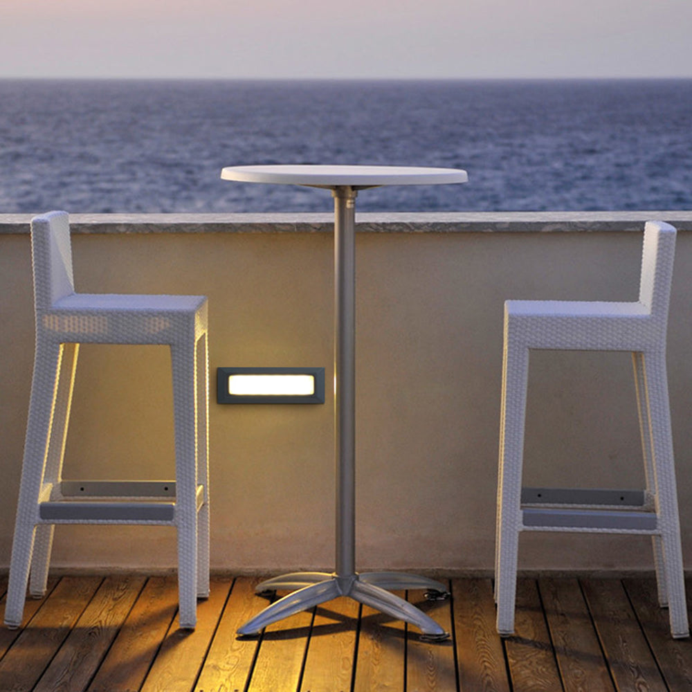 Moderne LED buitenverlichting voor terras en trap