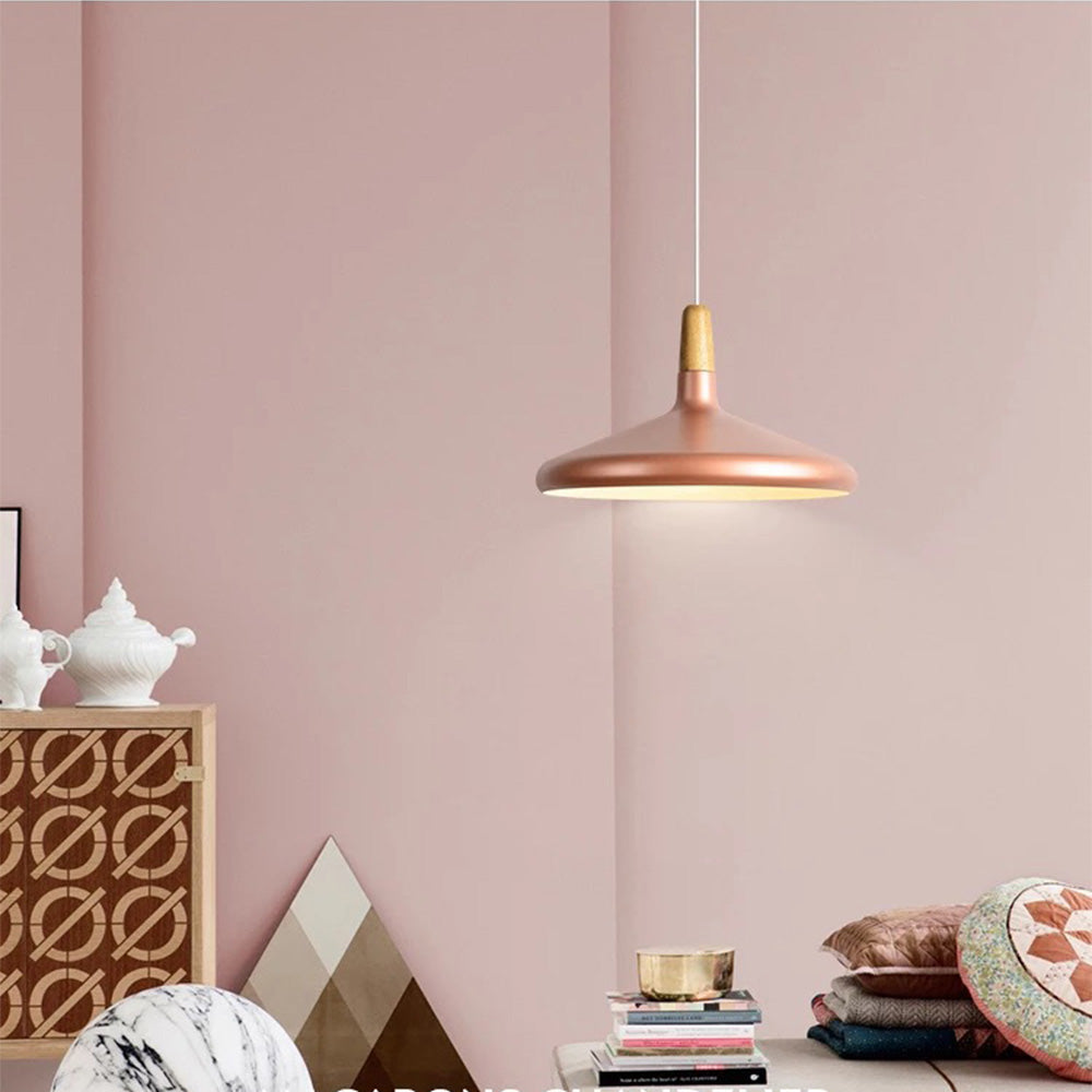 Macaron Houten Hanglamp
