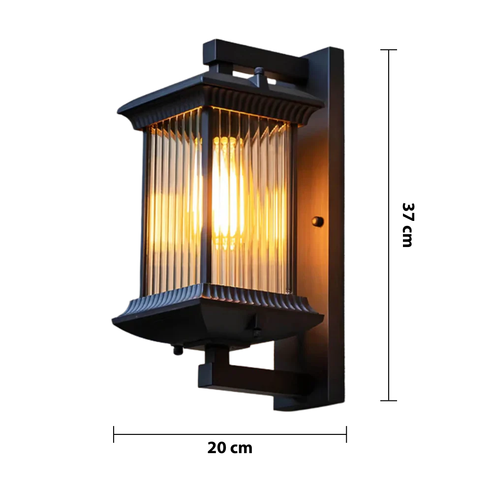 Klassieke buitenwandlamp, lantaarnstijl