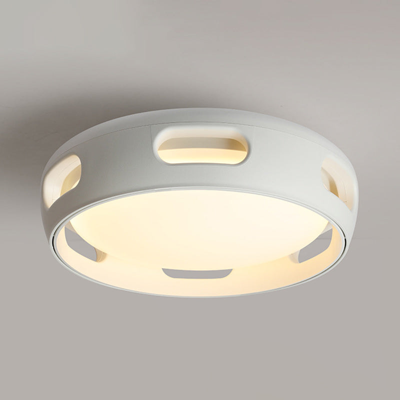 Nordische bladvrije LED plafondventilator met licht