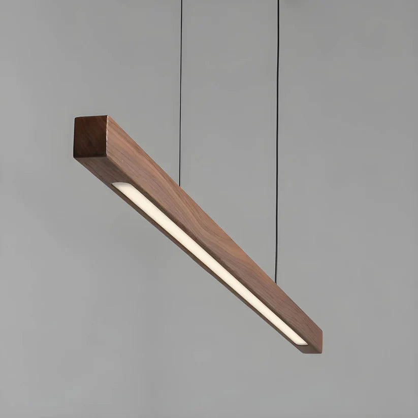 Moderne Scandinavische houten hanglamp
