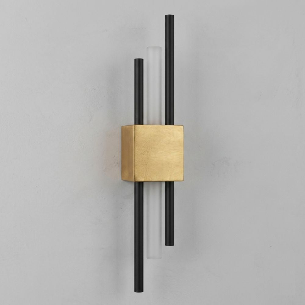 Moderne verticale LED-wandlamp