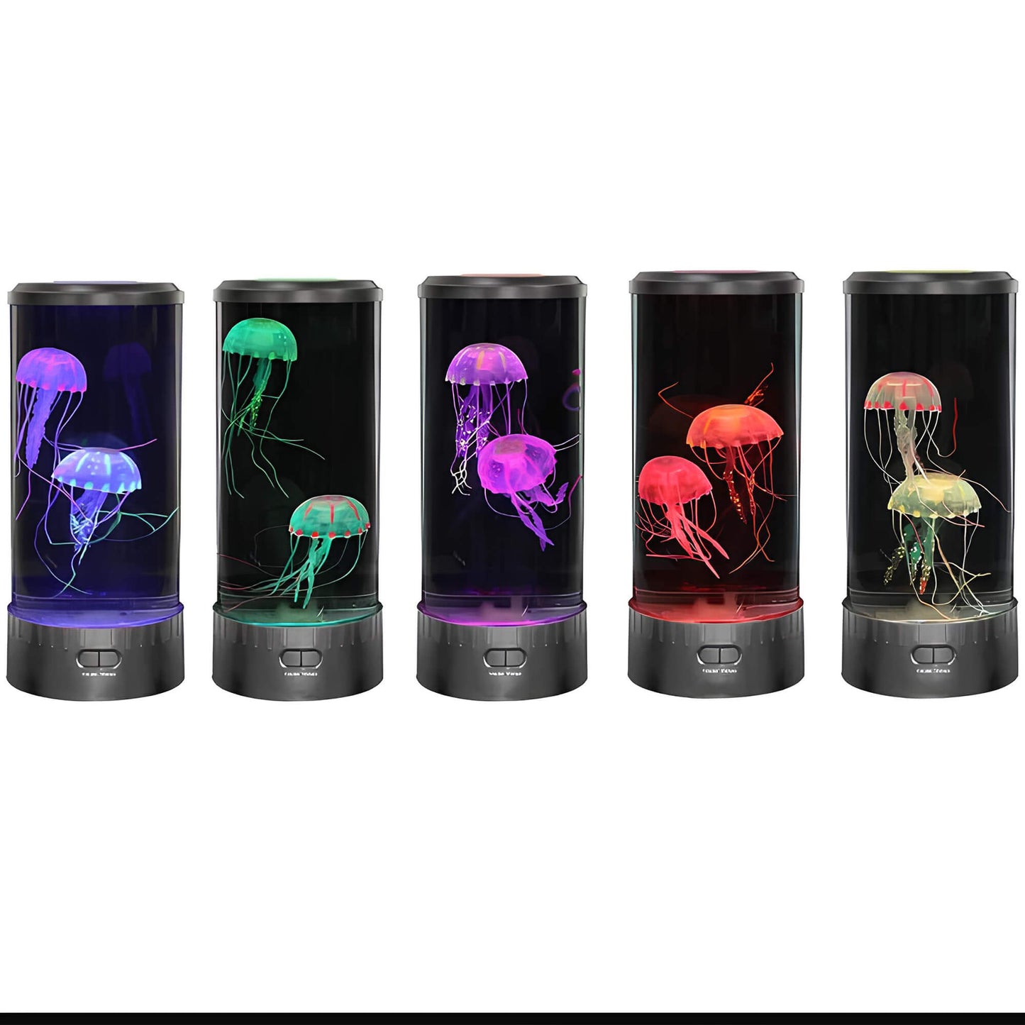 Rustgevende LED kwallen tafellamp