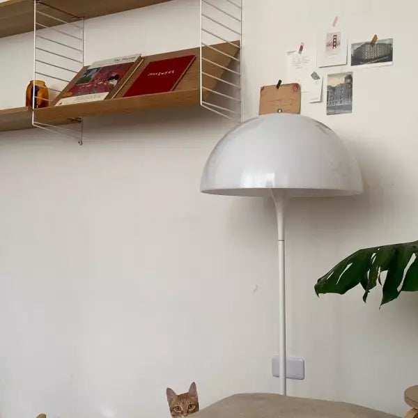 Moderne paddenstoel vloerlamp