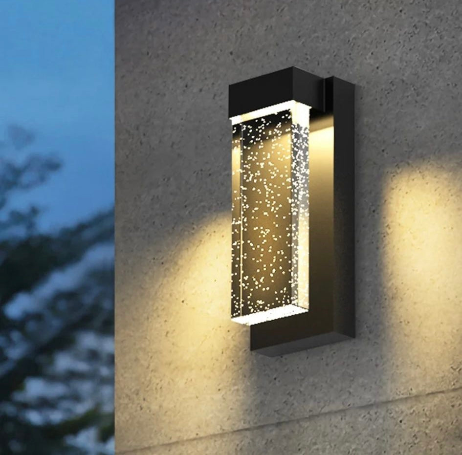 Bubble Crystal LED Buitenmuurlamp