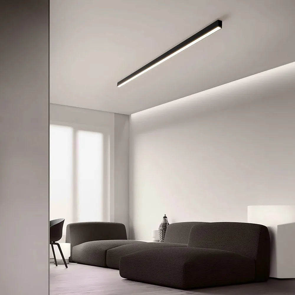 Minimalistische Lineaire LED Plafondlamp