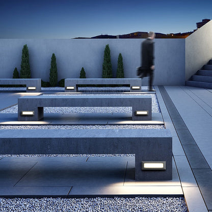 Moderne LED buitenverlichting voor terras en trap