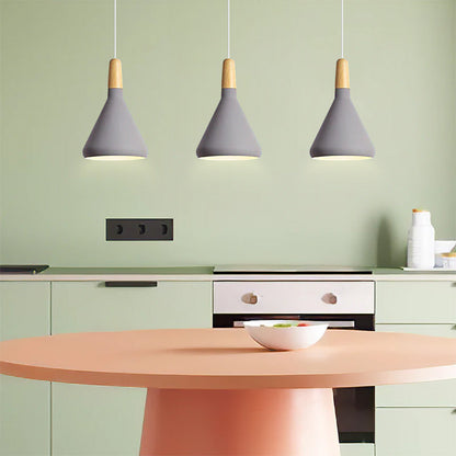 Macaron Houten Hanglamp