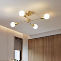 Gouden Cluster IJzeren Plafondlamp