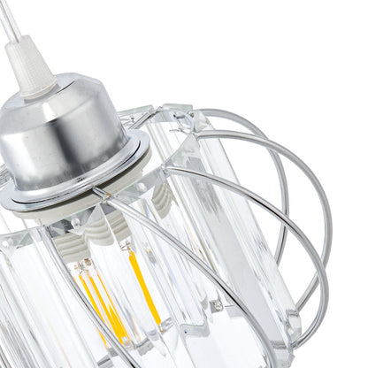 Noordse bol glazen hanglamp