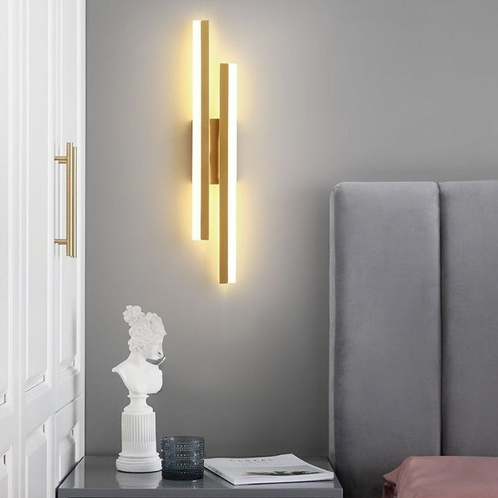 Lange acryl LED-wandlamp