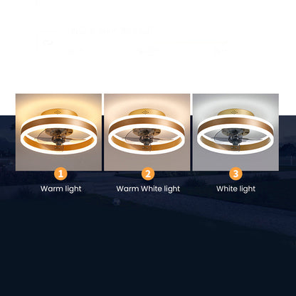 Inbouwplafondventilator met LED