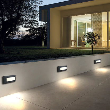 Moderne LED buitenverlichting voor terras en trap