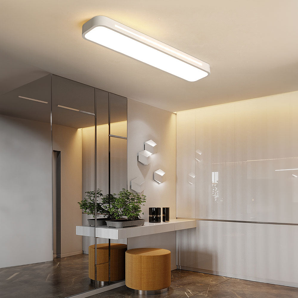 Strakke LED Plafondlamp voor Moderne Interieurs