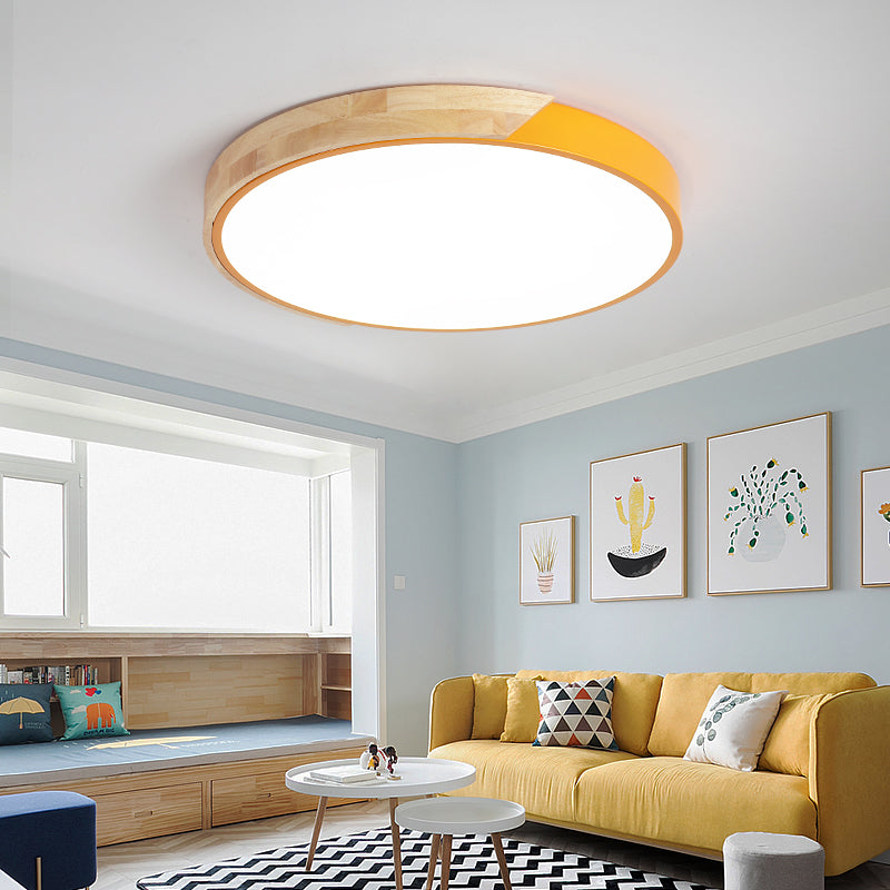 Kleurrijke Ronde LED Plafondlamp