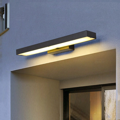 Slanke waterdichte wandlamp