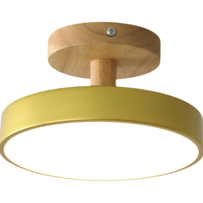 Ronde ijzeren LED-plafondlamp