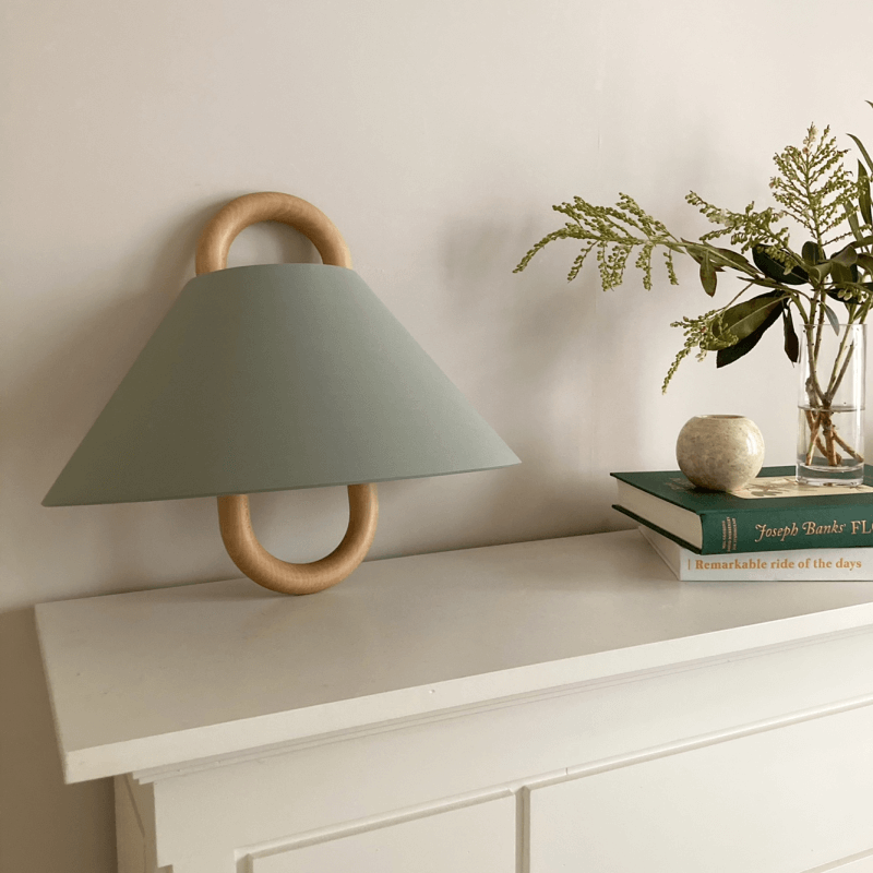 Moderne geplooide wandlamp