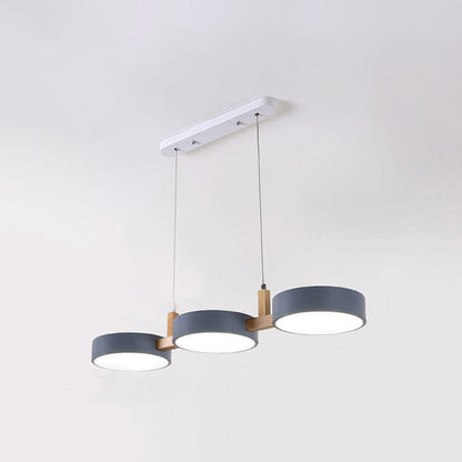 Moderne cilinder hanglamp met meerdere lichtbronnen