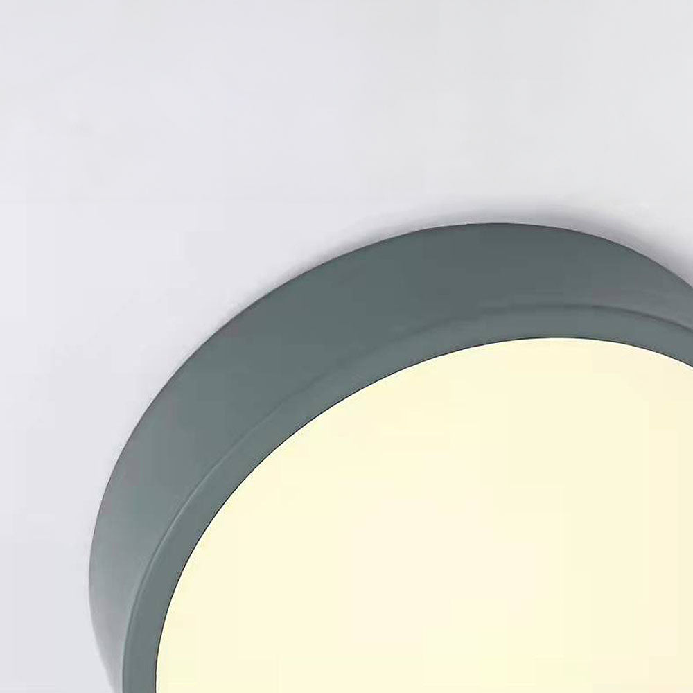 Moderne vlakke slaapkamerlamp