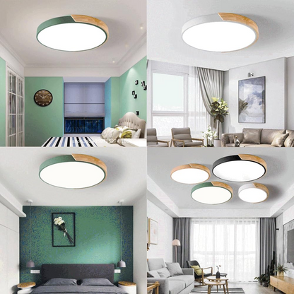 Kleurrijke Ronde LED Plafondlamp