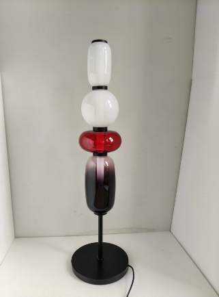 Ontwerpers Vloerlamp met Kleurdetailles