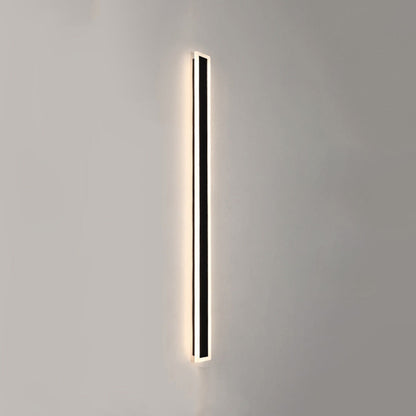 Zwarte moderne LED buitenmuurlamp IP65
