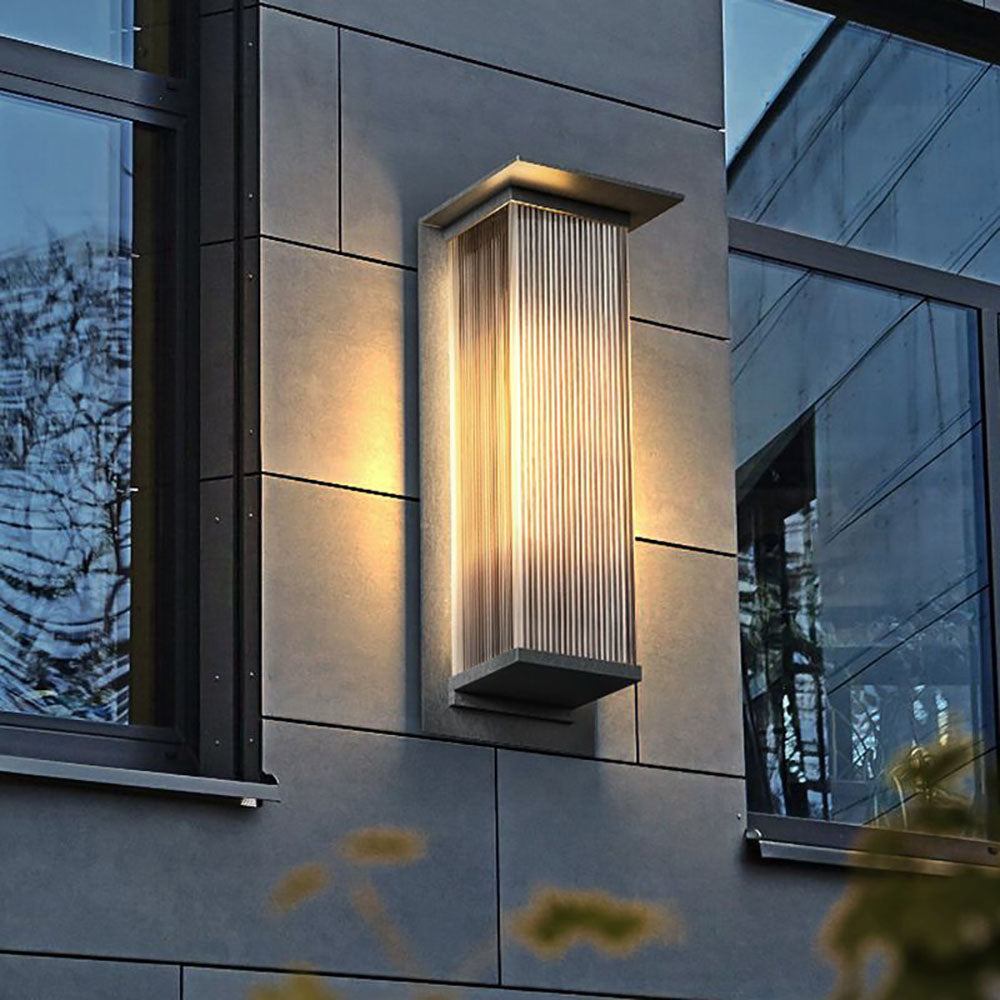 Architecturale lineaire buitenmuurverlichting