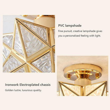 Sterrenpatroon Inbouwplafondlamp
