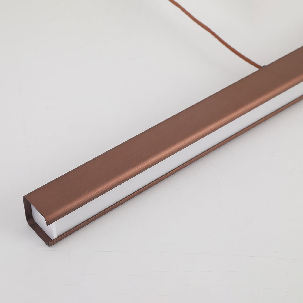 Moderne lineaire LED-hanglamp