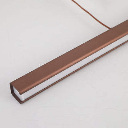 Moderne lineaire LED-hanglamp