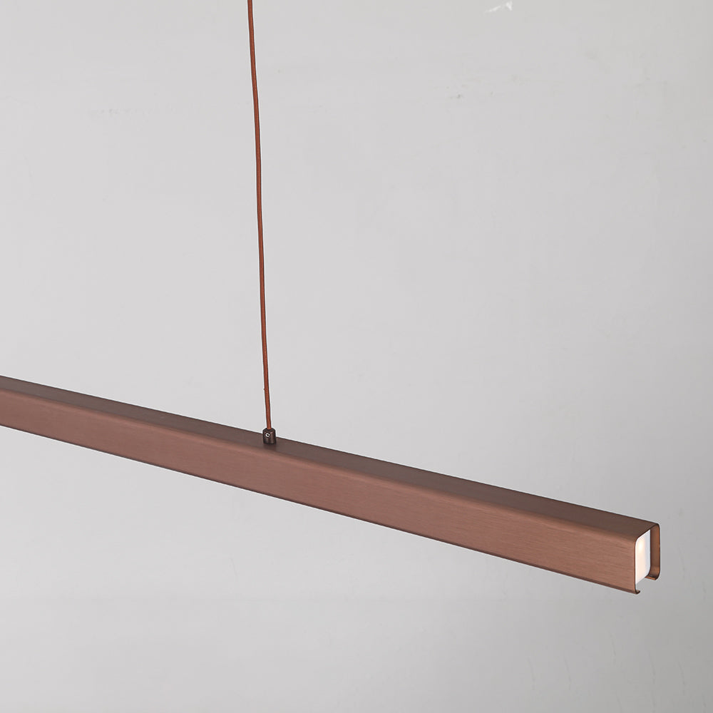 Moderne lineaire LED-hanglamp