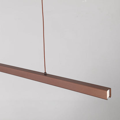 Moderne lineaire LED-hanglamp