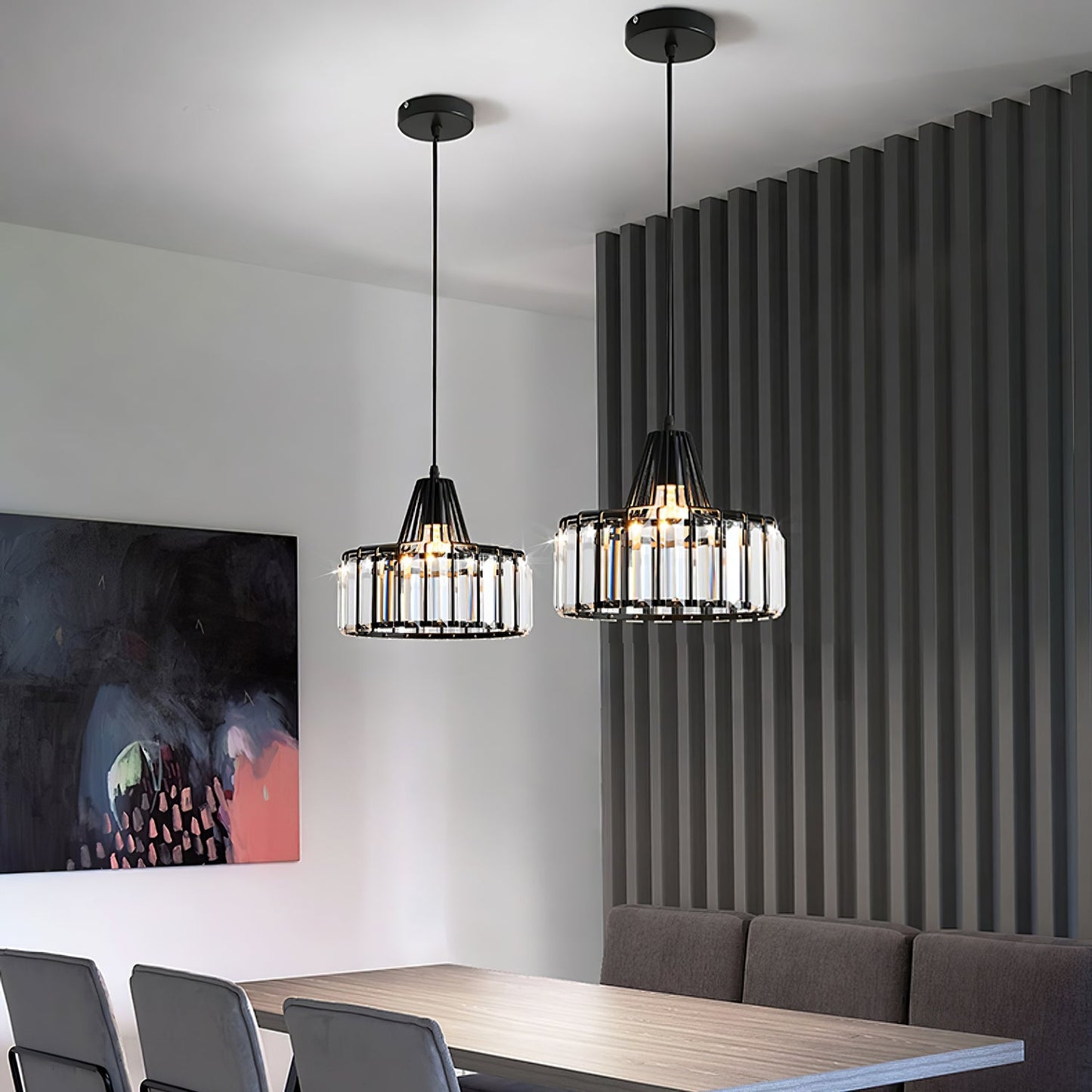 Luxe Kristallen Druppel Lamp