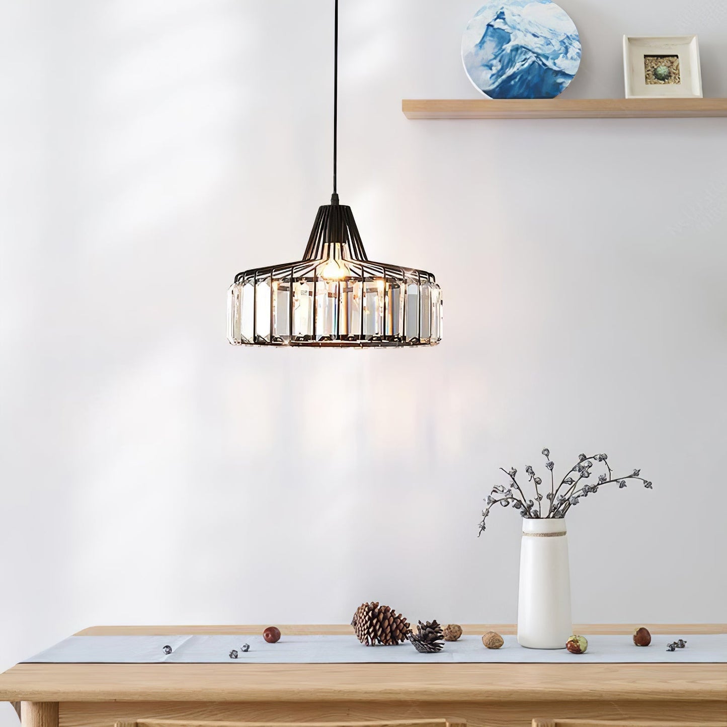 Luxe Kristallen Druppel Lamp