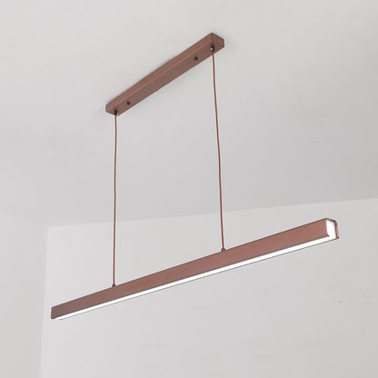Moderne lineaire LED-hanglamp