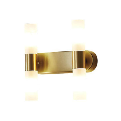 Moderne gouden led-wandlamp