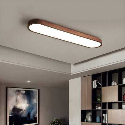 Ovale acryl LED-plafondlamp