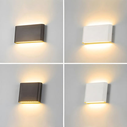 Moderne waterdichte op-en-neer buitenlamp