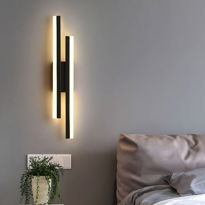 Lange acryl LED-wandlamp