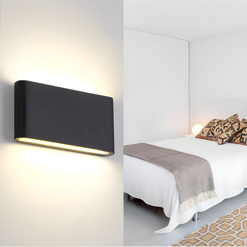Moderne waterdichte op-en-neer buitenlamp