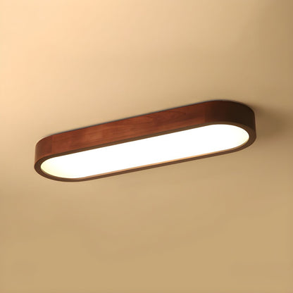Ovale acryl LED-plafondlamp