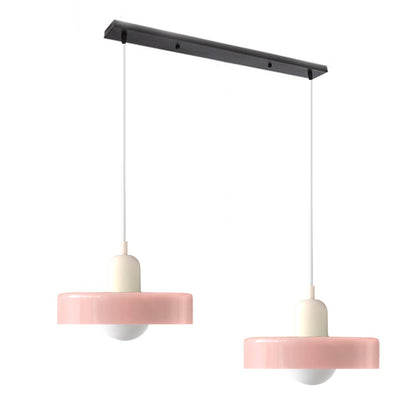 Bauhaus glas-in-lood hanglamp
