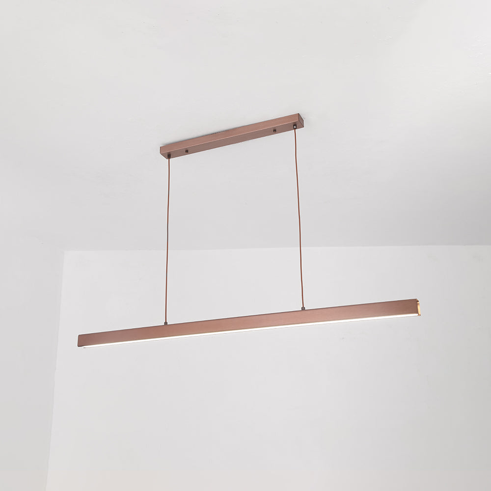 Moderne lineaire LED-hanglamp