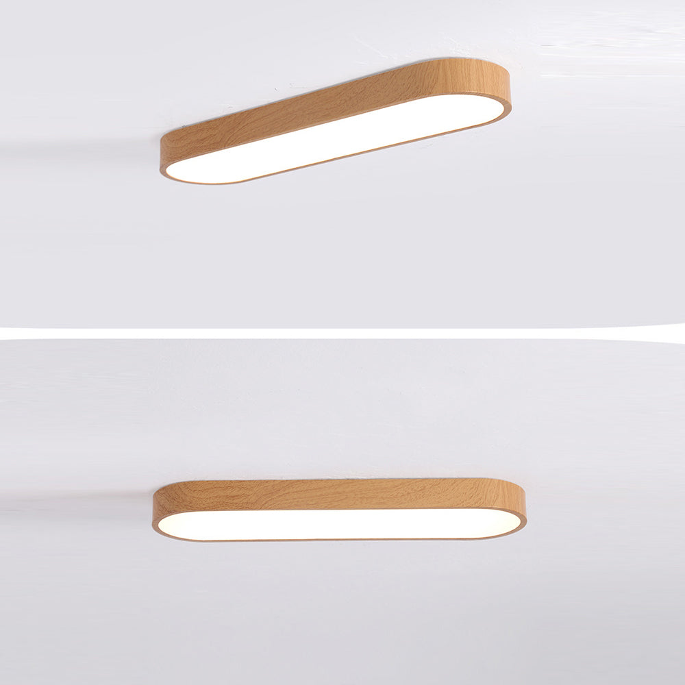 Ovale acryl LED-plafondlamp