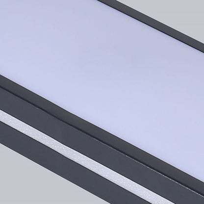 Strakke LED Plafondlamp voor Moderne Interieurs