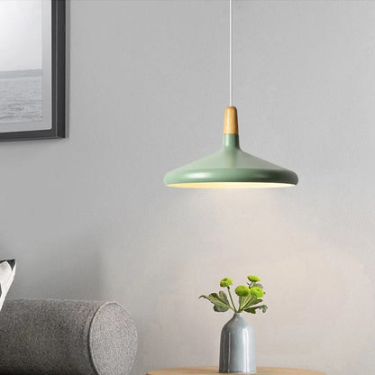 Macaron Houten Hanglamp