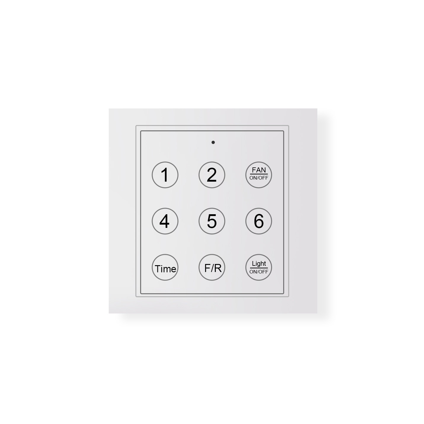 Moderne houten LED plafondventilator met licht