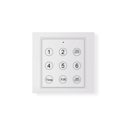 Moderne houten LED plafondventilator met licht