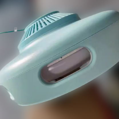 Nordische bladvrije LED plafondventilator met licht